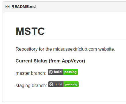 MSTC Repo badges